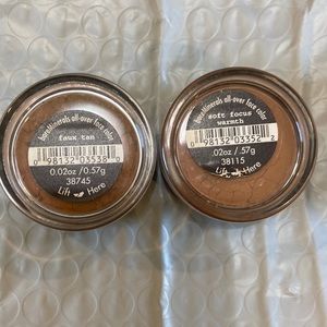 NWOT bareMinerals makeup duo. Faux tan & Soft Focus Warmth.